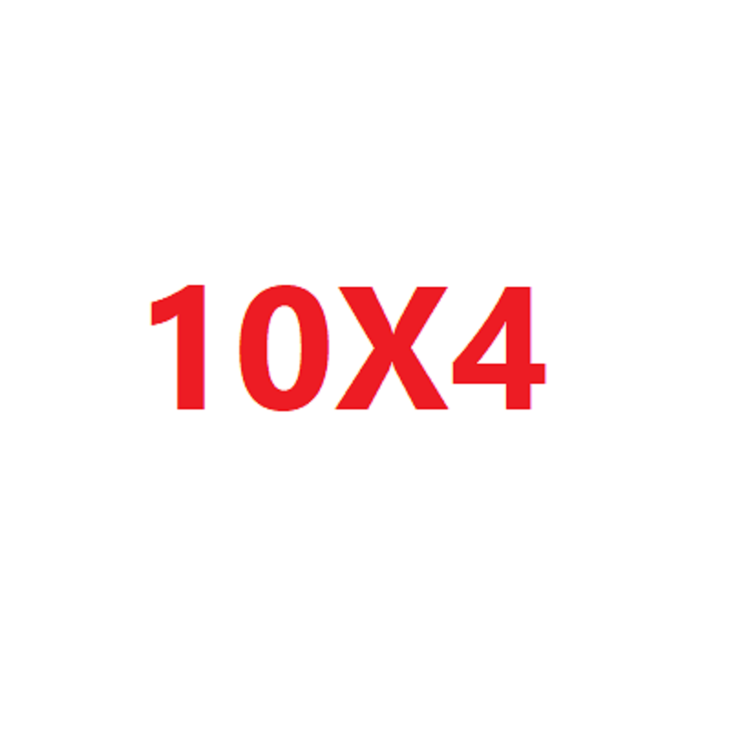 10X4