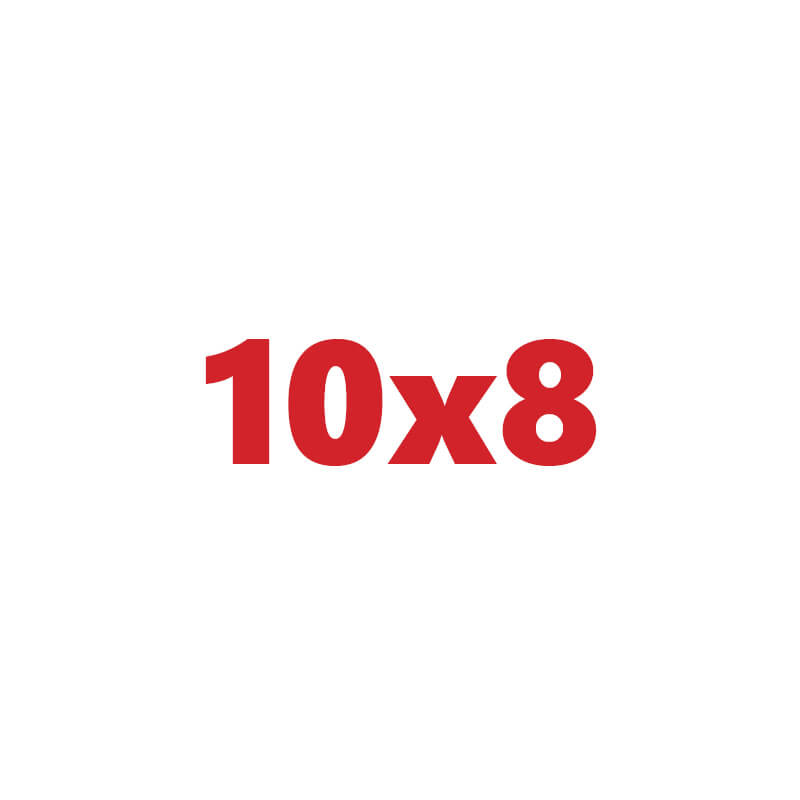 10X8
