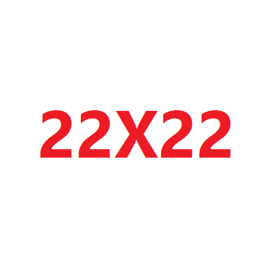 22X22