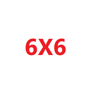 6X6