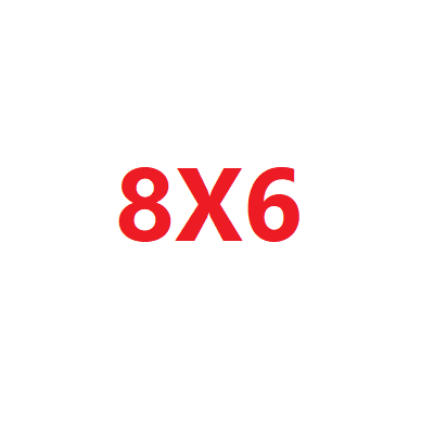 8X6