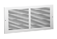 63GH 24X8 WHT Lima 24" x 8" Sidewall Return Grille - White - 556367