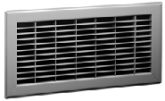 825 18X6 WHT Lima 18" x 6" Trusteel Floor Return Grille - White - 083247