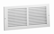 60GH 24X18 WHT Lima 24" x 18" Sidewall Return Grille - White - 001174