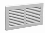 60GH-7 20X10 WHT Lima 20" x 10" Baseboard Return Grille - White - 005857