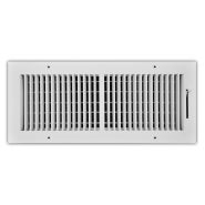 102M 16x6 WHT   TRUaire 16x6 Sidewall Supply Grille White