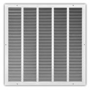 170 24x24 WHT  TRUaire 24x24 Sidewall Return Grille White