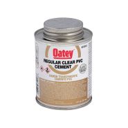 670007 Oatey 31013 PVC Cement 8oz Clear ASTM D-2564