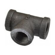 1/4 TEE B Black 1/4" x 1/4" x 1/4" Tee 350-151