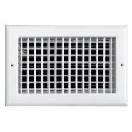 A220VO 10X06 Truaire 10" x 6" Aluminum Supply Double Deflection Grille - Opposed Blade Damper