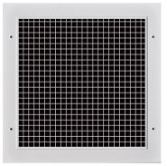 A960-SQ 06X06 WHT TRUaire Surface Mount Return Grills Aluminum Egg Crate 6x6 White