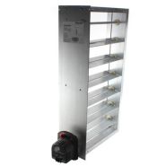 ZD12X24TZ Honeywell 12" x 24" Zone Damper - Bottom Mount - Parallel Blade - 24V - Power Closed, Spring Open