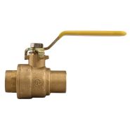 FBVS-3-C-34 Watts 3/4" CxC Sweat Brass Full Port Ball Valve - 0547111