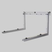 QSWB4000 Quick-Sling Wall Bracket With Rail - 500 lbs Capacity - 25" Shelf