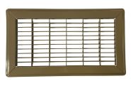 825 14X4 BRN  Lima 14" x 4" Trusteel Floor Return Grille - Brown - 016918