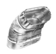 6045S Amerivent Bvent 6" 45 Elbow Shortway