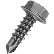 BT141G Malco Bit-Tip Screw - 10-16x1/2" (100 each) - 5/16" Head