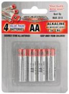 BV900253 Blazing Volt AA Alkaline Battery - 4 Pack