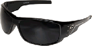 THZ216 EDGE Eyewear Polarized Caraz Blk/Smoke Safety Glasses