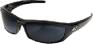 TSR21-G15-7 EDGE Eyewear Polarzied Reclus Blk/G15 Silver Mirror Safety GLASSES