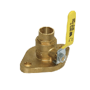 IPF-S 114 Watts 1-1/4" Sweat Brass Isolation Pump Flange - 0068097