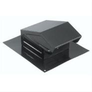 636 Broan Black Roof Cap - 3" to 4" Round Duct