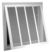 60GHFF 25X20 WHT Lima 25" x 20" Filter Return Grille - White - 001044