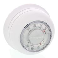 T87K1007/U Honeywell Thermostat - Round - Heat Only Mechanical - 40F to 90F - White