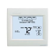 TH8110R1008 Honeywell Touchscreen Thermostat - VisionPRO RedLINK - Programmable or Non-Programmable - 1H/1C HP - 1H/1C Conventional - Auto Changeover