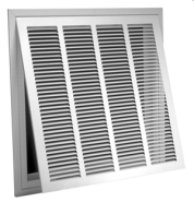 60GHFF 14X25 WHT Lima 14" x 25" Filter Return Grille - White - 001214
