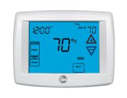 RHC-TST422DFMS Protech Rheem Touchscreen Thermostat (GE: 2H/2C, HP: 3H/2C) - Dual Fuel w/Humidity Control