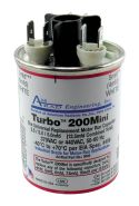 439102  Turbo200 Mini Universal Run Capacitor -Round 2.5 - 5 MFD 370V / 440V