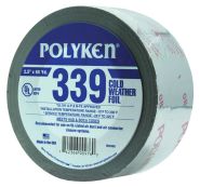 FOIL 21/2 339 Polyken Foil Tape 339 Premium UL181A 2-1/2" x 60 yds SMACNA UL Approved 1087636
