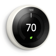 T3017US Nest White Duel Fuel Learning Thermostat 3rd Gen - 5 Year Pro Warranty