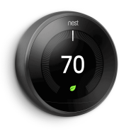 T3016US Nest Carbon Black Duel Fuel Learning Thermostat 3rd Gen - 5 Year Pro Warranty