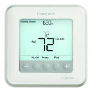 TH6220U2000/U Honeywell Thermostat - T6 Pro Duel Fuel - Programmable or 7 Day - 5-2 5-1-1 - 2H/1C HP - 2H/2C Conventional