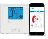 T701i Protech Pro1 WiFi Thermostat (GE/HP: 1H/1C)
