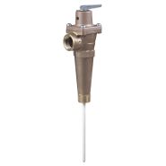 40XL-150210 1 Watts 1" MPTxFPT Threaded T & P Relief Valve - 5" Thermostat Extenstion - 150 PSI 210 F - 0163725