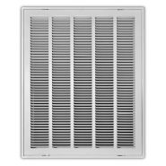 190RF 20x25 WHT  TRUaire 20x25 Filter Grille White Removable Face