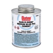 670015 Protech PVC Rain-R-Shine Blue Cement - 16 oz. 30893