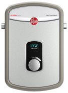 RTEX-08 Rheem 8KW Tankless Electric Water Heater - 4.8GPM - 240V - 1x40AMP Breaker - 8AWG Wire - 683034