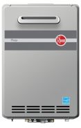 RTGH-95XLN-2 Rheem Tankless Water Heater - Outdoor - 93% Efficient - NG - 199MBH - 12 Year Heat Exchanger/5 Year Parts Warranty *Pressure Relief Valve Not Included*