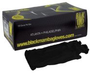 BLK-120 Protech Gloves-L Black Mamba Powderfree - Textured - (Box of 100) 849166