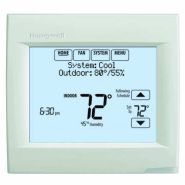 TH8321WF1001 Honeywell WiFi Thermostat - VisionPRO Programmable 7 Day or Non-Programmable - Duel Fuel - 3H/2C HP - 2H/2C Conventional