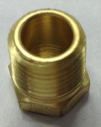 84075 NTI 1/2" Brass Plug NPT