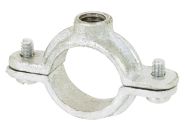 516-4GPK2 Sioux Chief Galv Split Ring Hanger For 1" Pipe 3/8 Rod Connection