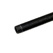 1X10PIPEB-DOM Black Steel Pipe 1" x 10' Domestic