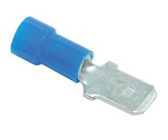 455047 Protech 1/4 in. Male Insulated Quick Connects - 16-14 AWG (Blister Pack of 100)