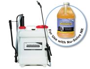 4775-0 NuCalgon Nu-Solve Backpack Sprayer 4 Gallon Up to 150 PSIG