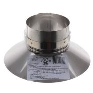 2SVSLSF03 Z-Vent Stainless Steel Storm Collar - 3" - Single Wall